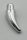 53451 Chrome Silver Barb Small (Helmet Horn) Custom chromed by Bubul