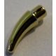 53451 Chrome Gold Barb Small (Helmet Horn) Custom chromed by Bubul