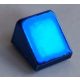 54200 | Chrome Blue Slope 30 1 x 1 x 2/3 | Custom Chromed by Bubul