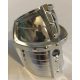 54936 Chrome Silver arge Figure Armor, Shoulder - Ridged (Knights Kingdom II) Custom Chromed By BUBUL