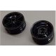 56904 Chrome Black Wheel 30mm D. x 14mm (for Tire 43.2 x 14) or 98821 Custom Chromed by BUBUL
