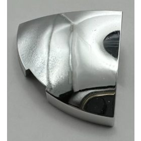   5852 | Slope, Curved 2 x 2 x 2/3 Corner Round | Custom Chromed by Bubul