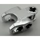 60176 Chrome Silver Technic, Axle Connector 2 x 3 with Ball Socket, Closed Sides, Squared Ends Custom Chromed by BUBUL