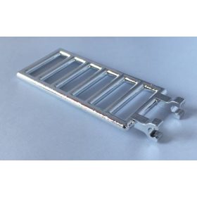   Chrome Silver Bar 7 x 3 with Double Clips (Ladder)  6020 Custom Chromed by BUBUL
