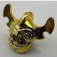 6030 | Chrome Gold Minifigure, Headgear Mask Islander | Custom Chromed by BUBUL