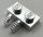 60471 | Hinge Plate 1 x 2 Locking with 2 Fingers on Side | Custom Chromed by Bubul
