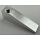Chrome Silver Slope 18 4 x 1  60477 Custom Chromed by BUBUL