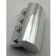 6081 | Chrome Silver Brick, Modified 2 x 4 x 1 1/3 with Curved Top | Custom Chromed by BUBUL