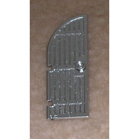   6105 Chrome Silver Door 1 x 4 x 8 Curved Top Original Custom chromed by BUBUL