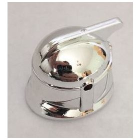   Chrome Silver Minifig, Headgear Helmet SW Clone Trooper with Holes, Plain  61189 Custom chromed by Bubul