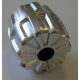 6118 Chrome Silver Wheel Hard Plastic Small (22mm D. x 24mm) | Custom Chromed by Bubul   