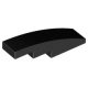 61678 | NEW LEGO Slope Curved 4 x 1 Black