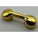 6190 | Chrome Gold Bar 1 x 3 (Radio Handle, Phone Handset) | Custom Chromed by Bubul