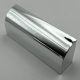 6191, 10314 | Chrome Silver Brick, Modified 1 x 4 x 1 1/3 No Studs, Curved Top | Custom Chromed by BUBUL