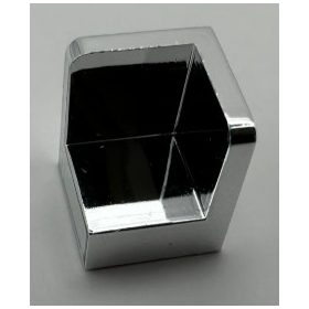   6231 | Chrome Silver Panel 1 x 1 x 1 Corner | Custom Chromed by BUBUL