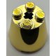 6233 Chrome GOLD Cone 3 x 3 x 2 Custom chromed by Bubul