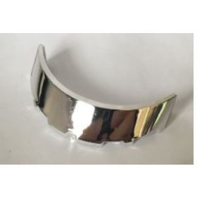  62360 Chrome Silver Windscreen 3 x 6 x 1 Curved or 35299 35298  Custom chromed by Bubul