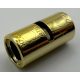 62462 | Chrome Gold Technic, Pin Connector Round 2L with Slot (Pin Joiner Round) 29219 | Custom Chromed by Bubul