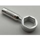 6246d or 11402i Chrome Silver Minifig, Utensil Tool Box Wrench - 6-Rib Handle  6246d or 11402i Custom Chromed by BUBUL