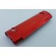 62531_RED Chrome RED Technic, Panel Curved 11 x 3 with 2 Pin Holes through Panel Surface  62531 Custom Chromed by BUBUL