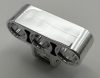 63869 Chrome Silver Technic, Axle and Pin Connector Perpendicular Triple  63869 Custom Chromed by BUBUL