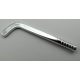 64000, 93559 | Chrome Silver Minifigure, Utensil Hockey Stick, Round Shaft | Custom Chromed by BUBUL