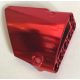 64394 Chrome RED Technic, Panel Fairing #13 Large Short Smooth, Side A Custom Chromed by BUBUL