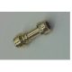 64567 Chrome Gold Minifig, Weapon Lightsaber Hilt Straigh  Custom Chromed by BUBUL