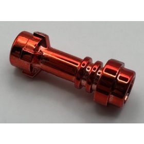   64567 Chrome-Red  Minifig, Weapon Lightsaber Hilt Straight  Custom chromed by Bubul