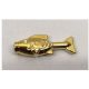 64648 Chrome Gold Fish Custom chromed by Bubul