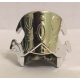 Chrome Silver Minifig, Headgear Headdress SW Neimoidian Viceroy   64797  Custom Chromed by BUBUL