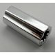 6538c, 59443 | Chrome Silver Technic, Axle Connector 2L (Smooth with x Hole + Orientation) | Custom Chromed by BUBUL