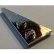 65426 Chrome Silver Wedge, Plate 4 x 2 Right, Pointed or 100867 Custom chromed by Bubul