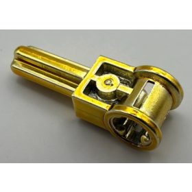   6553 Chrome Gold Technic Pole Reverser Handle  Custom Chromed by BUBUL 