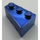 6565 Chrome BLUE Wedge 3 x 2 Left Custom Chromed by Bubul