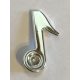 65868c Chrome Silver Minifigure, Utensil Trolls Eighth Note (Quaver) chromed by Bubul