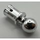 6628 Chrome Silver Technic, Pin with Friction Ridges Lengthwise and Towball  or: 66906 Custom chromed by Bubul