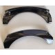 67141 Chrome TITAN Black Technic, Panel Car Mudguard Arched 15 x 2 x 5 Rounded Top Custom Chromed by BUBUL