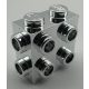 67329 | Chrome Silver Brick, Modified 1 x 2 x 1 2/3 with Studs on Side and Ends | Custom Chromed by BUBUL