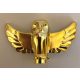 67632 | Chrome Gold Owl, Spread Wings | Custom Chromed by Bubul