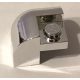 67810 Chrome Silver Slope, Curved 2 x 2 x 1 1/3 Corner with Recessed Stud  Custom Chromed by BUBUL