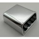 Chrome Silver Technic Engine Air Scoop 4 x 4 x 1 1/3  6797 Custom Chromed by BUBUL  Inside Green