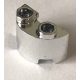 68013 Chrome Silver Cylinder Half 1 x 2 x 1 Custom Chromed by BUBUL