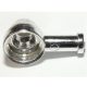 71183 Chrome Silver Bar 1L with 1 x 1 x 2/3 Light Holder or X123 Custom Chromed by BUBUL