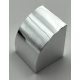 7126 | Chrome Silver Slope, Curved 1 x 1 | Custom Chromed by BUBUL