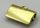 71682 Chrome Gold Technic, Panel Curved 2 x 3 x 1 Custom Chromed by BUBUL