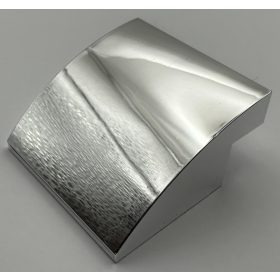 7249 | Slope, Curved 4 x 4 x 1 2/3 | Custom Chromed by Bubul