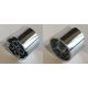 73111 Chrome Silver Brick, Round 3 x 3 x 2 with Recessed Center and Axle Hole Custom Chromed by BUBUL