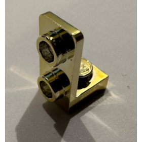   73825 | Chrome Gold Bracket 1 x 1 - 1 x 2 Inverted | Custom Chromed by BUBUL