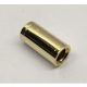75535 Chrome Gold Technic, Pin Connector Round (Pin Joiner Round)  Custom Chromed by BUBUL